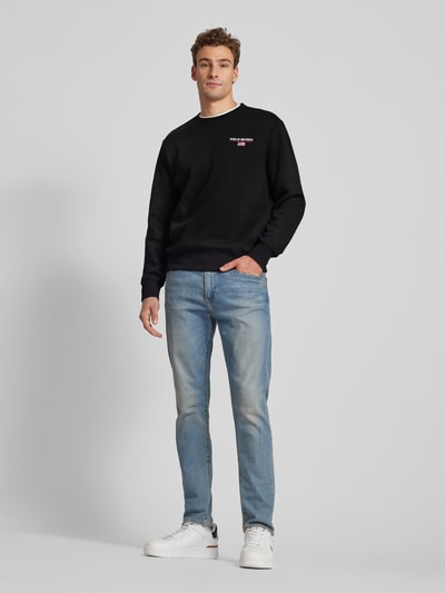 Polo Sport Sweatshirt mit Label-Stitching Black 1