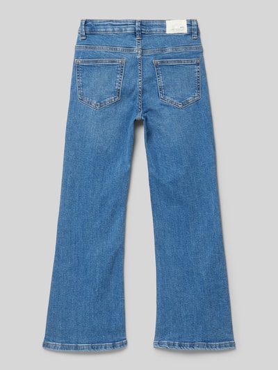 Mango Flared Jeans mit 5-Pocket-Design Blau 3