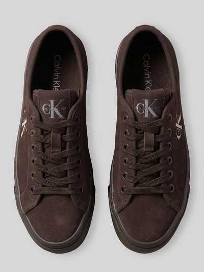 CK Calvin Klein Sneaker mit Logo-Details Dunkelbraun 3