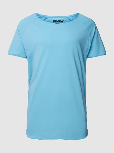 REVIEW T-shirt met ronde hals Lichtblauw - 2