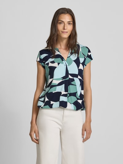 Tom Tailor Regular Fit Blusenshirt Marine 4
