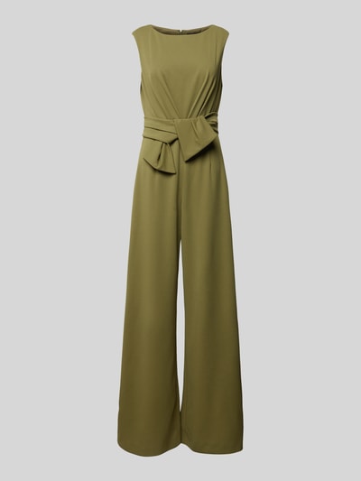 Vera Mont Jumpsuit mit Bindegürtel Gruen 2