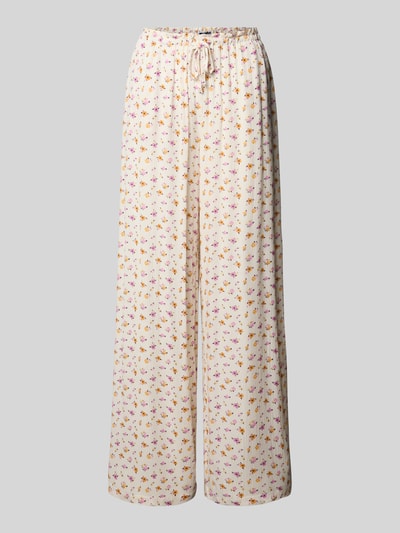 Review Stoffen broek met elastische band Offwhite - 2