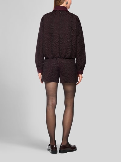 Marc Cain Bomberjack met tweewegritssluiting Bordeaux - 5