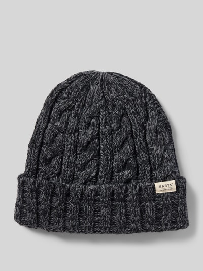 Barts Beanie met labeldetail, model 'Kaen'  - 1