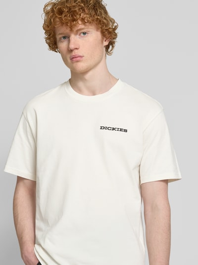 Dickies T-shirt met labelprint Offwhite - 3