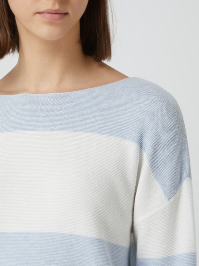 BETTY & CO GREY Pullover aus Baumwolle  Hellblau 3