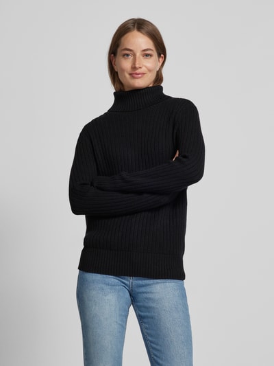 Christian Berg Woman Strickpullover mit Rollkragen Black 4