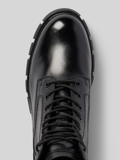 Tamaris Schnürstiefel aus Rindsleder-Mix Black 3