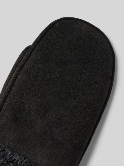 EEM Handschuhe mit Futter aus Kunstfell Black 3