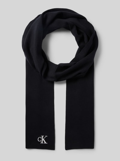 CK Calvin Klein Sjaal van viscosemix met logostitching  - 1
