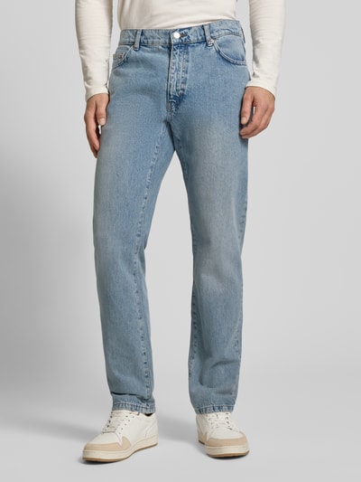 WOODBIRD Jeans mit 5-Pocket-Design Modell 'Doc' Hellblau 4