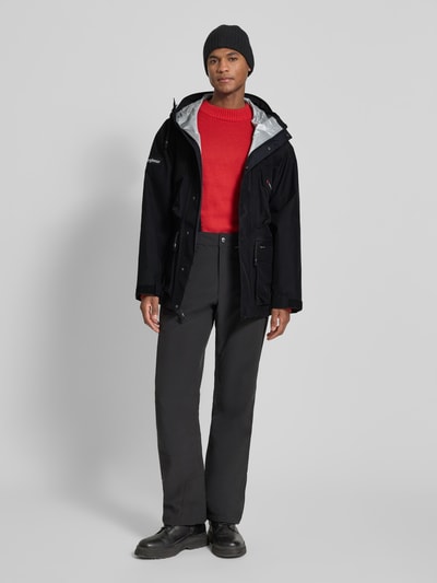 Berghaus Funktionsjacke mit Label-Stitchings Black 1