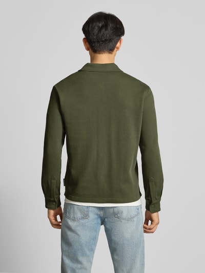 Marc O'Polo Denim Relaxed Fit Hemdjacke aus reiner Baumwolle Khaki 5