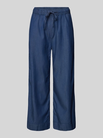 Christian Berg Woman Wide Leg Culotte in Denim-Optik Marine 2