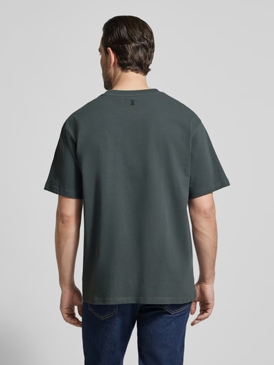 ARMEDANGELS Relaxed Fit T-Shirt aus Bio-Baumwoll-Mix Modell 'MAARKOS' Mittelgrau 5