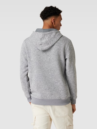 Rip Curl Hoodie in Melange-Optik Modell 'CRESCENT' Mittelgrau Melange 5