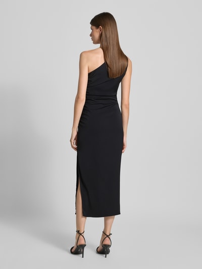 Jake*s Cocktail Cocktailkleid mit One-Shoulder-Träger Black 5