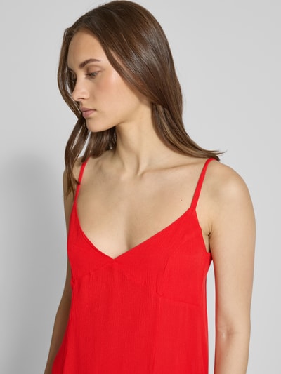 Review Minikleid mit verstellbaren Trägern Kirsche 3