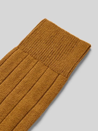 Falke Sokken met kasjmier Mosterdgeel - 2