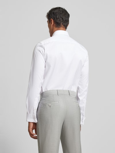 Eterna Slim fit zakelijk overhemd met kentkraag Wit - 5