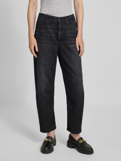Drykorn Relaxed fit jeans met steekzakken, model 'FLOWN' Antraciet - 4