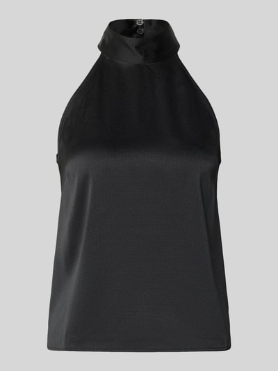 Samsøe Samsøe Top bluzkowy z wiązaniem na szyi model ‘SARHEOS’ Czarny 2