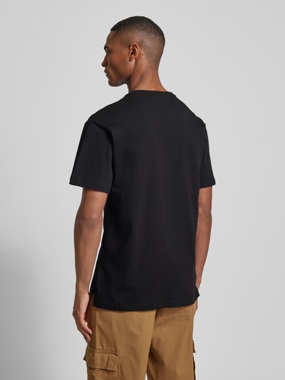 ANERKJENDT T-shirt met borstzak, model 'AKRUNE' Zwart - 5