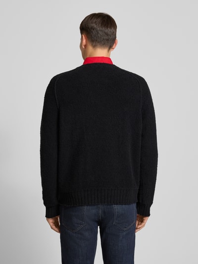 HUGO Relaxed Fit Pullover aus Baumwoll-Mix Modell 'SAN CHRISTOPHER' Black 5