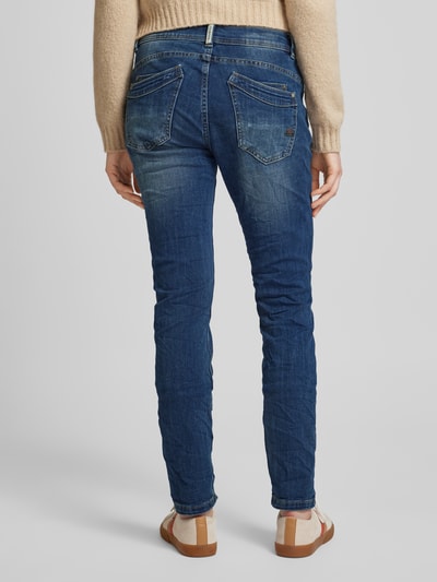 Buena Vista Jeansy o kroju slim fit z 5 kieszeniami model ‘Malibu’ Niebieski 5