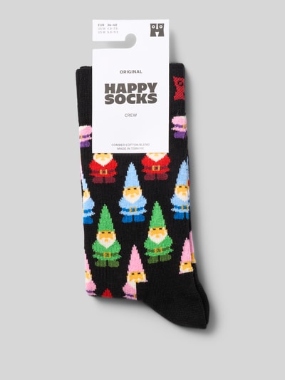 Happy Socks Socken Modell 'Little Santa' Black 3