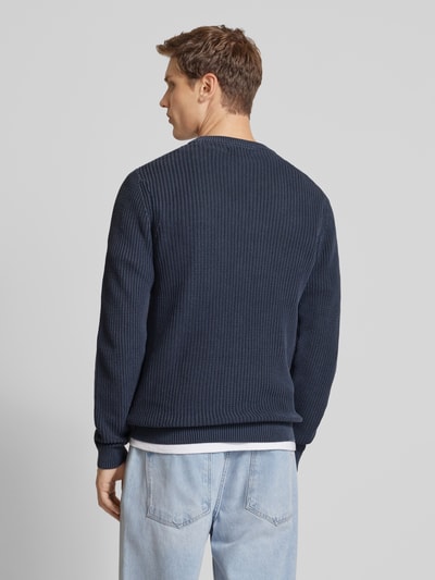 Jack & Jones Strickpullover mit Rundhalsausschnitt Marine 5