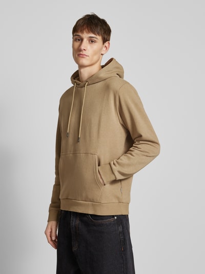 Jack & Jones Hoodie mit Känguru-Tasche Modell 'BRADLEY' Beige 4