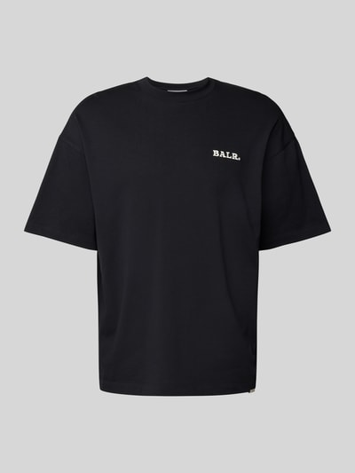 Balr. T-Shirt mit Label-Stitching Modell 'GOTL' Black 1