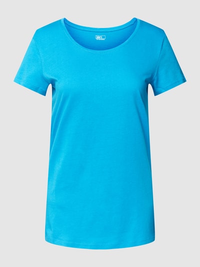 Jake*s Casual T-Shirt mit Rundhalsausschnitt Blau 2