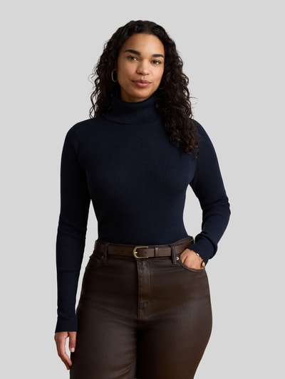Lauren Ralph Lauren Slim Fit Rollkragenpullover aus Baumwoll-Modal-Mix Marine 6