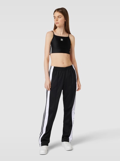 adidas Originals Sweatpants mit seitlichen Druckknopfleisten Modell 'ADIBREAK' Black 1