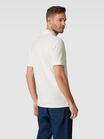 CINQUE Poloshirt mit kurzem Reißverschluss Modell 'Quentin' Weiss 5