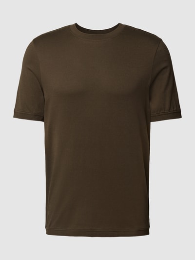 Cinque T-Shirt in Strick-Optik Oliv 2