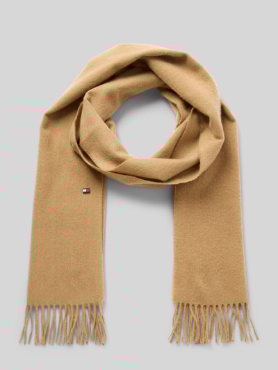 Tommy Hilfiger Sjaal van puur kasjmier Camel - 1