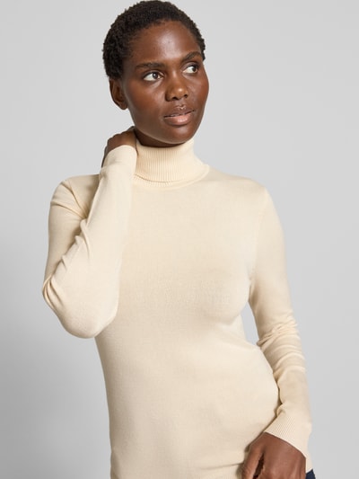 Vero Moda Slim coltrui van viscosemix, model 'GLORY' Offwhite - 3
