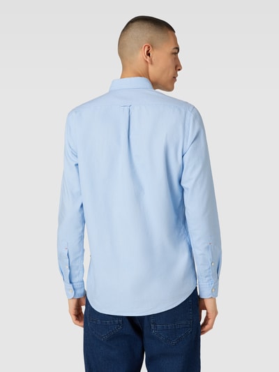 BOSS Orange Regular Fit Freizeithemd mit Button-Down-Kragen Modell 'Rickert' Hellblau 5