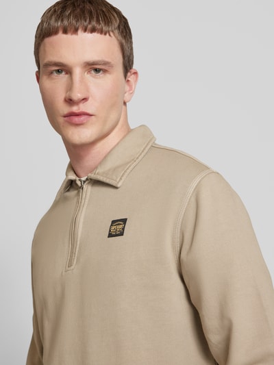 Superdry Sweatshirt met labeldetail Beige - 3