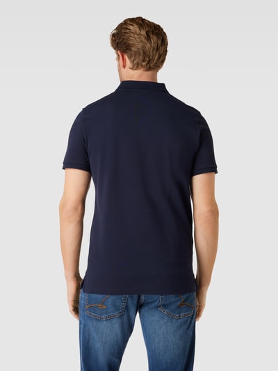 GANT Poloshirt mit Label-Stitching Marine 5