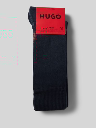 HUGO Socken aus Baumwoll-Mix im 4er-Pack Dunkelblau 3