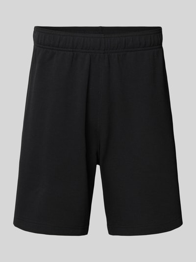 Produktfoto, Shorts mit elastischem Bund und Label-Stitching von CHAMPION in Schwarz, Baumwoll-Mix, Regular Fit, strukturierte Oberfläche