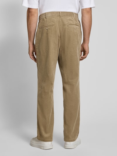 Jake*s Studio Men Relaxed Fit Cordhose aus reiner Baumwolle Modell 'MORTEN' Beige 5