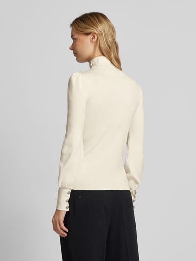 Lauren Ralph Lauren Gebreide pullover met fijnrib, model 'DWORINA' Offwhite - 5