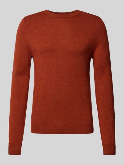 MCNEAL Gebreide pullover met ronde hals Terracotta gemêleerd - 2