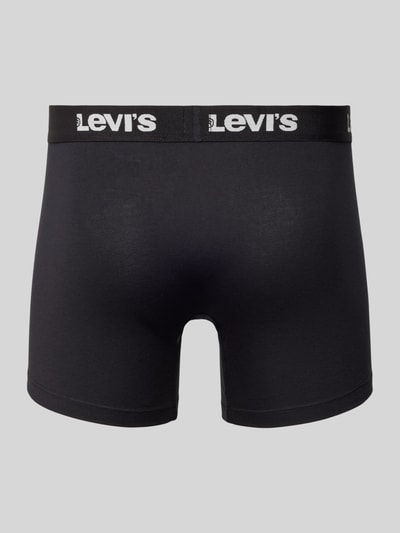 Levi's® Trunks mit Label-Bund Modell 'BACK IN SESSION' im 2er-Pack Black 3